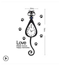 Cat Tail Clock