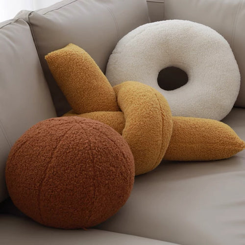 Abstract Line Cushion Pillow for Sofa Bed in Living Room